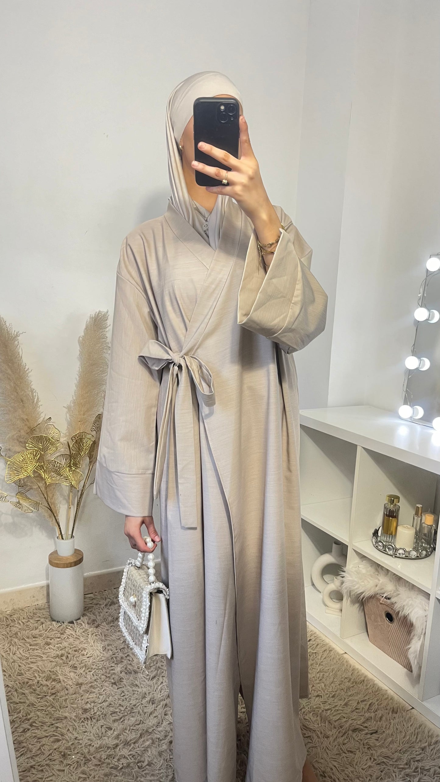 Abaya à nouer