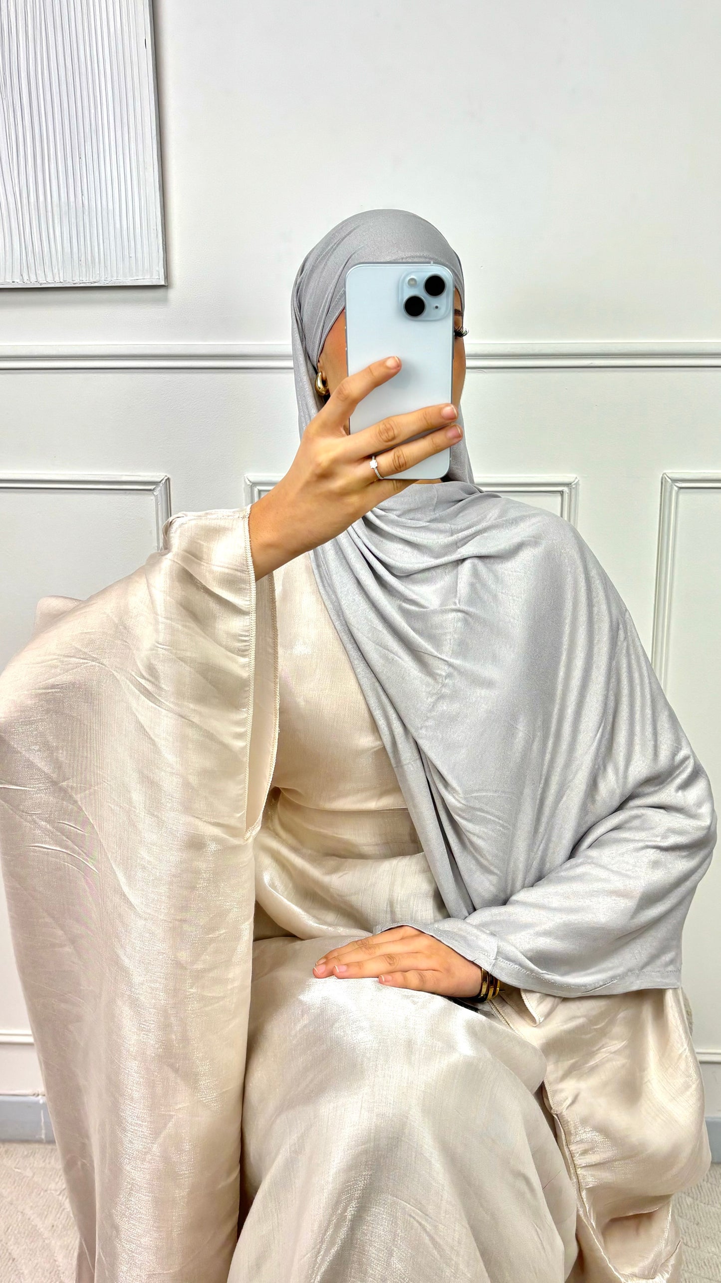 Jersey COTON gris
