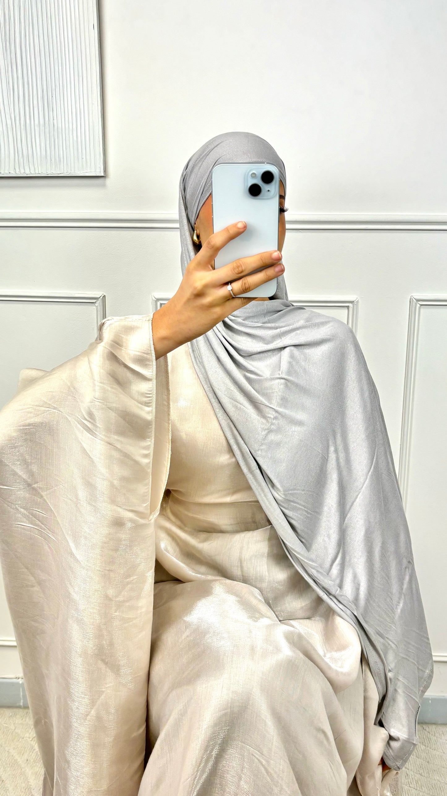 Jersey COTON gris